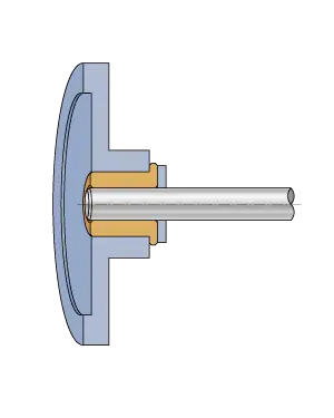 Ejemplo de montaje cojinete con valona