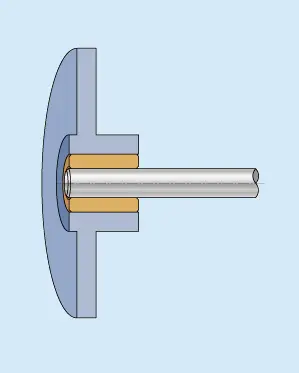 Ejemplo de montaje cojinete cilíndrico